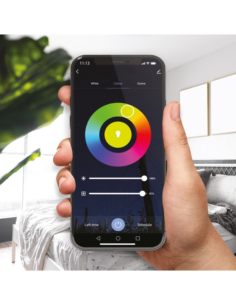 SMART light bulbs - Eko-Light Wi-FI A70 11W E27 Smart Tuya RGB+CCT+DIM LED bulb EKSM6666. - product kolory-swiatla.pl 4