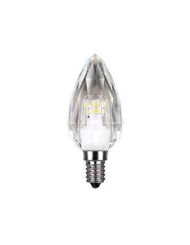 Eco-Light LED light bulb 4W E14 C37 4000K Crystal EKZA7697