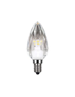 Eco-Light LED light bulb 4W E14 C37 4000K Crystal EKZA7697