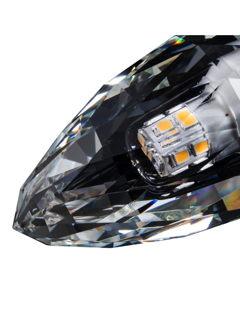 E14 230V LED bulbs - Eco-Light LED light bulb 4W E14 C37 4000K Crystal EKZA7697 - product kolory-swiatla.pl 2