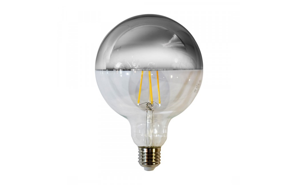 Eko-Light Żarówka Filamentowa LED 7W G125 E27 SILVER Barwa: Ciepła EKZF7811