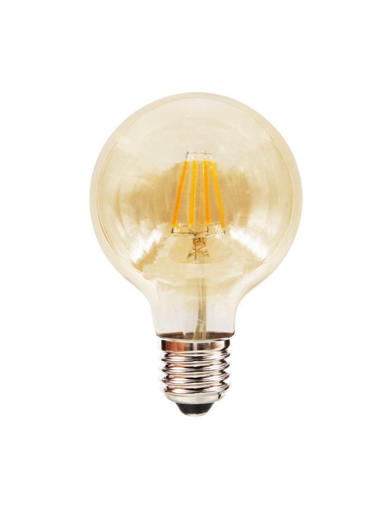 Decorative LED bulbs - Eco-Light Decorative Light Bulb 4W G80 E27 Amber Color: Warm EKZF7807. - product kolory-swiatla.pl 1