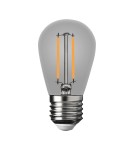 Decorative LED bulbs - Eco-Light LED Filament Bulb 1W ST45 E27 2700K Smoked EKZF8263. - product 1