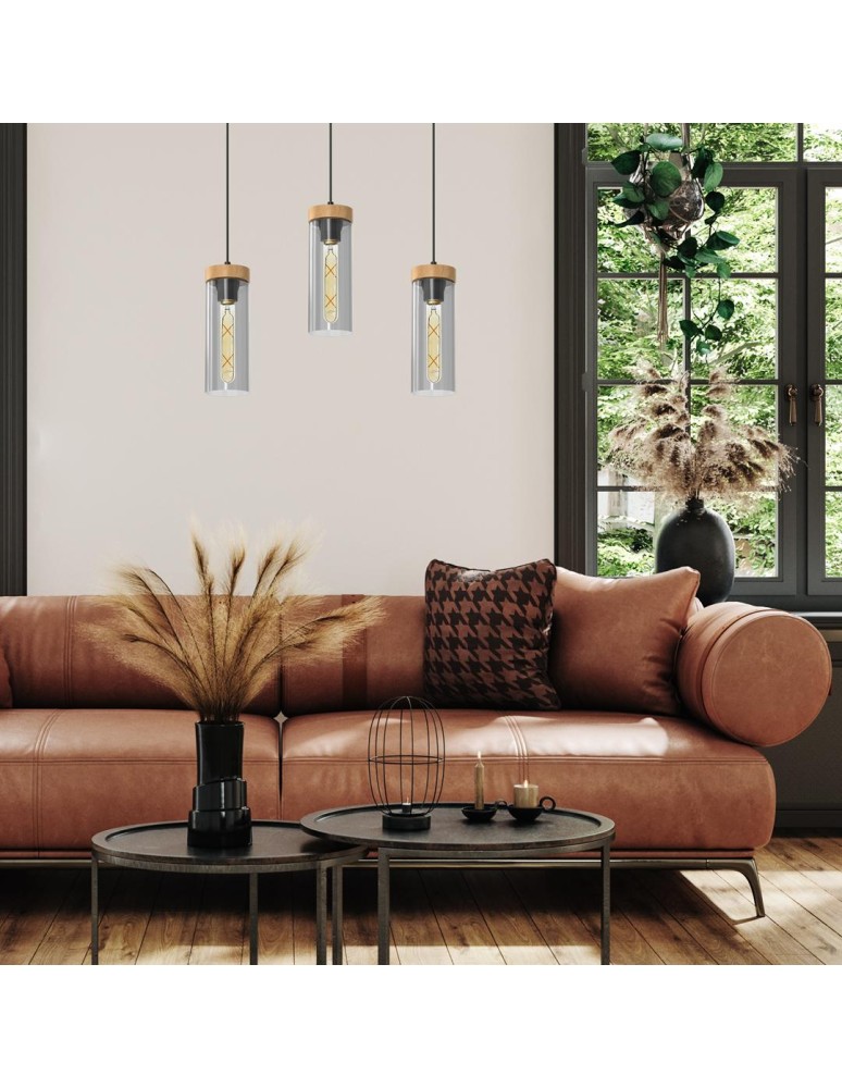 Decorative LED bulbs - Eko-Light LED Filament Light Bulb 4W T30 E27 2700K Amber EKZF8018. - product kolory-swiatla.pl 4