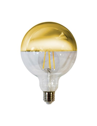 Eco-Light LED Filament Bulb 4W G45 E27 2700K Half Gold EKZF8011.