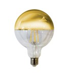 Decorative LED bulbs - Eco-Light LED Filament Bulb 4W G45 E27 2700K Half Gold EKZF8011. - product 3