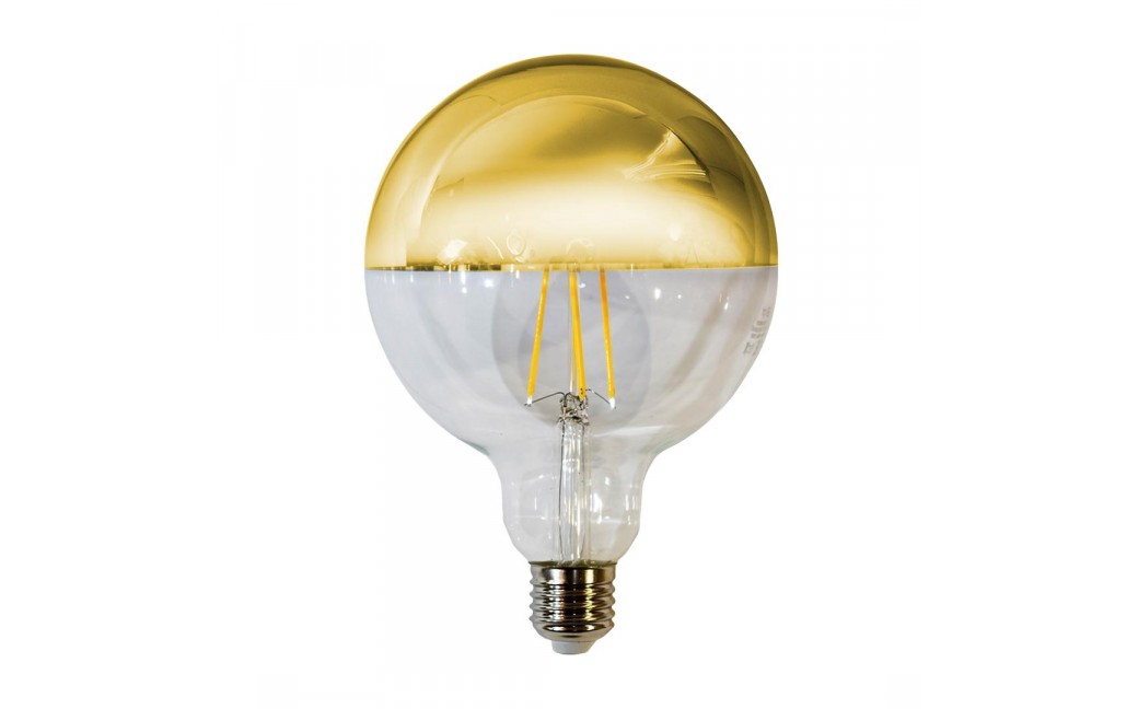 Eko-Light Żarówka Filamentowa LED 4W G45 E27 2700K Half Gold EKZF8011