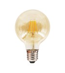 Decorative LED bulbs - Eco-Light LED Filament Bulb 6W G80 E27 2700K Amber EKZF8007. - product 3