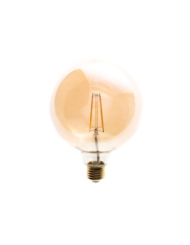 Eco-Light LED Filament Bulb 6W G125 E27 2700K Amber EKZF8016.