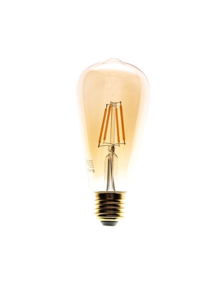 Decorative LED bulbs - Eco-Light LED Filament Bulb 6W ST64 E27 2700K Amber EKZF8017. - product kolory-swiatla.pl 1