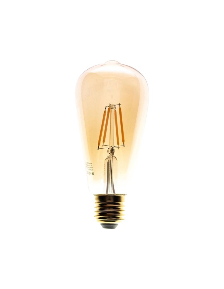 Decorative LED bulbs - Eco-Light LED Filament Bulb 6W ST64 E27 2700K Amber EKZF8017. - product kolory-swiatla.pl 3
