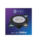 LED ES111 GU10 230V bulbs - Eco-Light LED bulb 12W AR111 GU10 4000K/ Black AR8045. - product 2