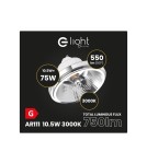 LED ES111 GU10 230V bulbs - Eco-Light AR111 incandescent bulb - 10.5W GU10 3000K/White with reflector AR8614 - product 2