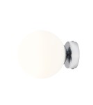 Wall lamps spheres - Aldex Wall lamp Ball Chrome S 1 x max 10W LED (1076C4_S) - product 1