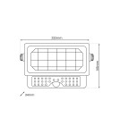 Solar lamps - Eko-Light Epad 5W 500lm 4000K Solar floodlight EKO9082 - product 9