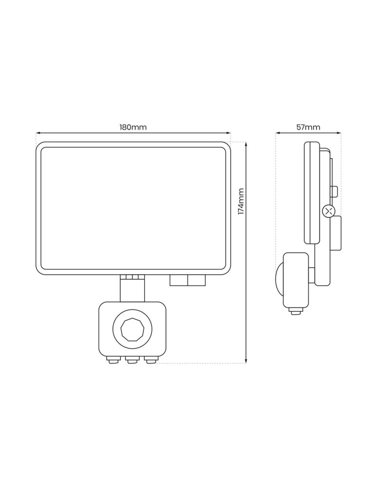 Outdoor floodlights / halopacks - Eko-Light LED floodlight 50W PIR 5000lm 5000K EKN9020 - product kolory-swiatla.pl 6