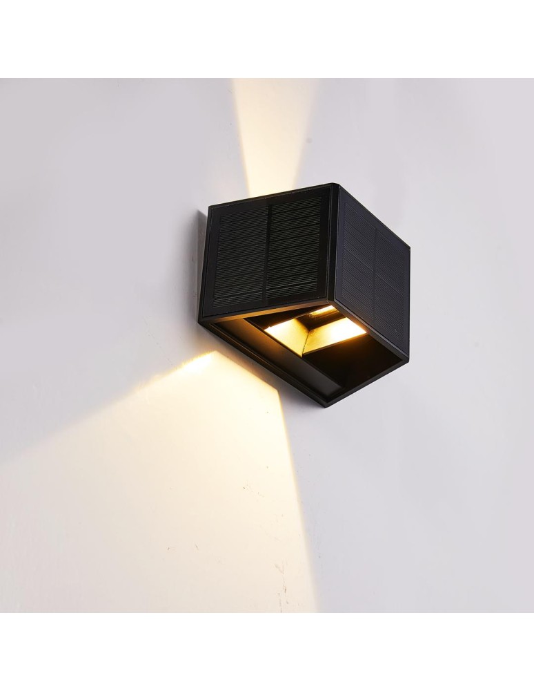 Solar lamps - Eko-Light Wings solar wall lamp 50lm 3000K EKO9097. - product kolory-swiatla.pl 3