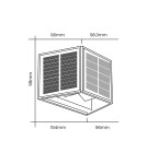 Solar lamps - Eko-Light Wings solar wall lamp 50lm 3000K EKO9097. - product 6