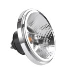 LED ES111 GU10 230V bulbs - Eco-Light AR111 incandescent bulb - 10.5W GU10 3000K/ Black with reflector AR8616 - product 1