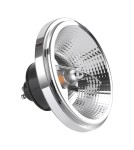 LED ES111 GU10 230V bulbs - Eco-Light AR111 incandescent bulb - 10.5W GU10 3000K/ Black with reflector AR8616 - product 3