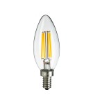 E14 230V LED bulbs - Eco-Light LED Filament Bulb 5W C35 E14 2700K EKZF9137. - product 1