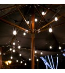 Garden garlands - Eko-Light GIRLAND BASIC 15 METERS (without bulbs) EKO9138 - product 7