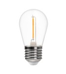 LED bulbs E27 230V - Eco-Light LED Filament Bulb 1W ST45 E27 2700K Plastic EKZF9139. - product 1
