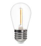 LED bulbs E27 230V - Eco-Light LED Filament Bulb 1W ST45 E27 2700K Plastic EKZF9139. - product 3