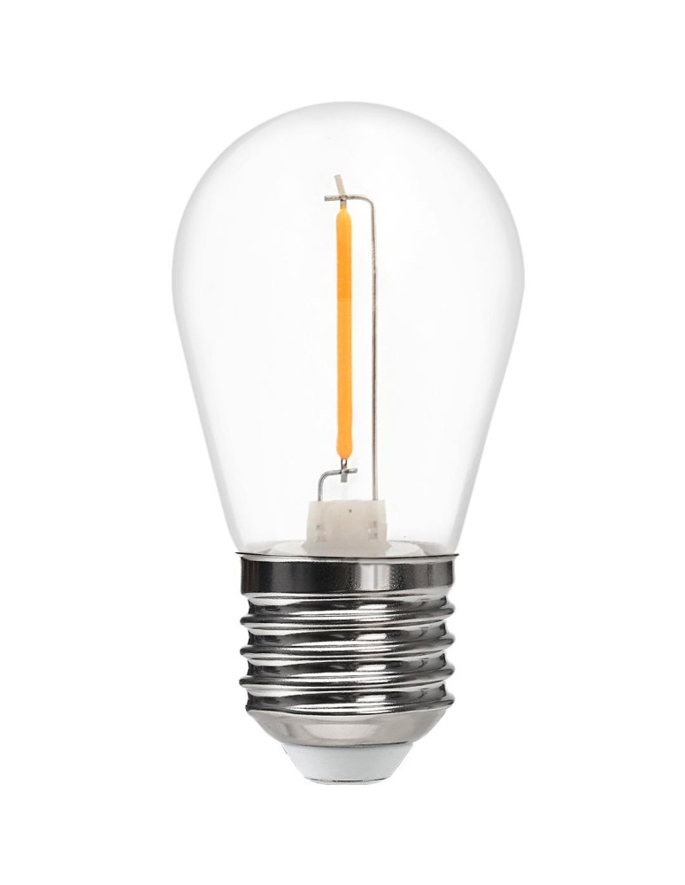 LED bulbs E27 230V - Eco-Light LED Filament Bulb 1W ST45 E27 2700K Plastic EKZF9139. - product kolory-swiatla.pl 3