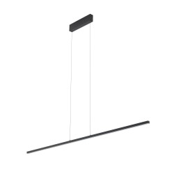 Nowodvorski BAR LED S  Sufitowa Wisząca Max moc 21W LED 3000K Czarny 10363