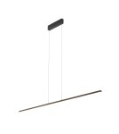 Pendant lamps over desk - Nowodvorski BAR LED S Ceiling Pendant Max power 21W LED 3000K Black 10363 - product 2