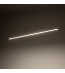 Pendant lamps over desk - Nowodvorski BAR LED S Ceiling Pendant Max power 21W LED 3000K Black 10363 - product 3