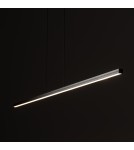 Pendant lamps over desk - Nowodvorski BAR LED M Ceiling Pendant Max power 24W LED 3000K Black 10364 - product 6
