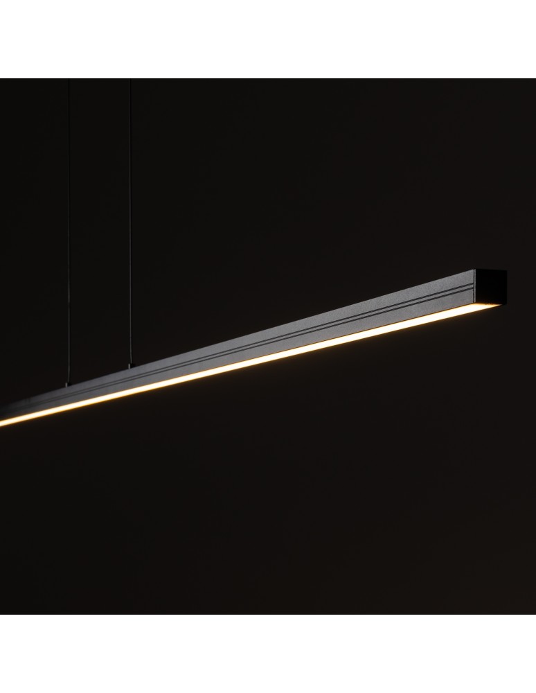 Pendant lamps over desk - Nowodvorski BAR LED L Ceiling Pendant Max power 27W LED 3000K 10365 - product kolory-swiatla.pl 5