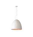 Modern pendant lamps - Nowodvorski EGG XL Suspended Ceiling Max power 40W E27 White 10325 - product 1