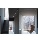 Magnetic rail lamps - Nowodvorski LVM LID LED 8W Customizable LVM Track System LED Lamp Max power 8W LED 3000K Black 10153. - product 3