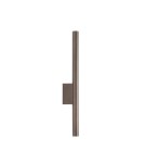 Tube wall lamps - Nowodvorski LASER WALL Wall lamp Max power 10W only LED G9 Satin chocolate 10563 - product 4