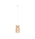 Wooden pendant lamps - Nowodvorski KYMI B Max power 60W E27 Natural wood 10571 - product 1