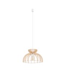 Wooden pendant lamps - Nowodvorski KYMI C Ceiling Pendant Max power 60W E27 Natural wood 10572 - product 1