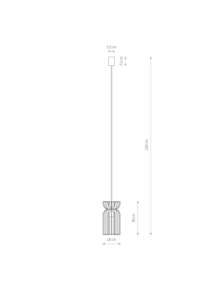 Wooden pendant lamps - Nowodvorski KYMI B Suspended Ceiling Max power 60W E27 Black 10574 - product kolory-swiatla.pl 2