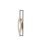 Wooden wall lamps - Nowodvorski SUNSET NATURAL A Wall lamp Max power 8W GX53 Natural wood 10576 - product 4