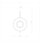 Wooden wall lamps - Nowodvorski SUNSET NATURAL A Wall lamp Max power 8W GX53 Natural wood 10576 - product 6