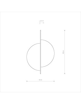 Nowodvorski SUNSET NATURAL B Wall lamp Max power 8W GX53 Natural wood 10577 - product 2