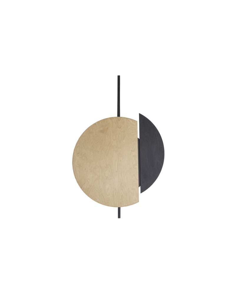 Wooden wall lamps - Nowodvorski SUNSET NATURAL C Wall lamp Max power 8W GX53 Natural wood 10578 - product kolory-swiatla.pl 1