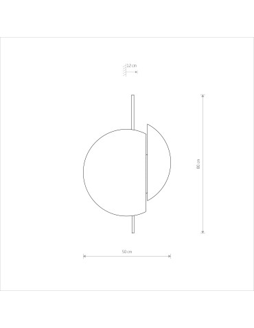 Nowodvorski SUNSET NATURAL C Wall lamp Max power 8W GX53 Natural wood 10578 - product 2