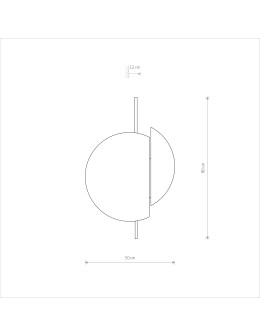 Nowodvorski SUNSET NATURAL C Wall lamp Max power 8W GX53 Natural wood 10578 - product 2
