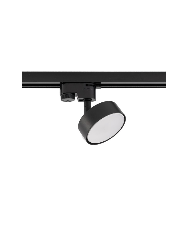 Lamps for 1 phase busbars - Nowodvorski PROFILE PUCK Configurable System PROFILE Luminaire Max wattage 8W GX53 Black 10358 - product kolory-swiatla.pl 1