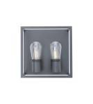 Outdoor wall lamps - Nowodvorski MARGOT II Outdoor Wall Mounted Max wattage 6W LED E14 Graphite 10503 - product 3