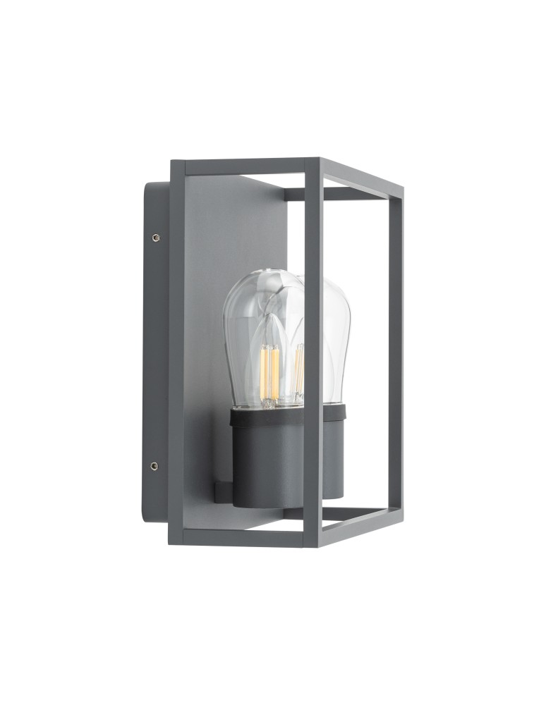 Outdoor wall lamps - Nowodvorski MARGOT II Outdoor Wall Mounted Max wattage 6W LED E14 Graphite 10503 - product kolory-swiatla.pl 5