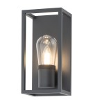 Outdoor wall lamps - Nowodvorski MARGOT I Outdoor Surface Wall Max wattage 6W LED E14 Graphite 10504 - product 2